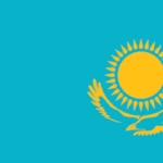 Kazakhstan flag